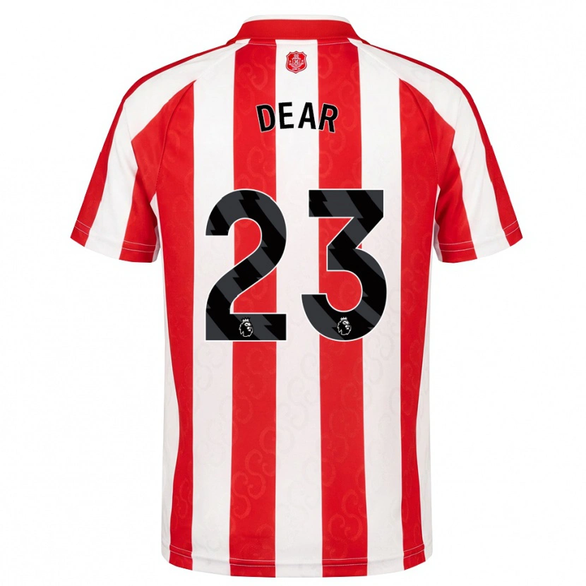Danxen Kvinder Jenna Dear #23 Rød Hvid Sort Hjemmebane Spillertrøjer 2026/27 Trøje T-Shirt