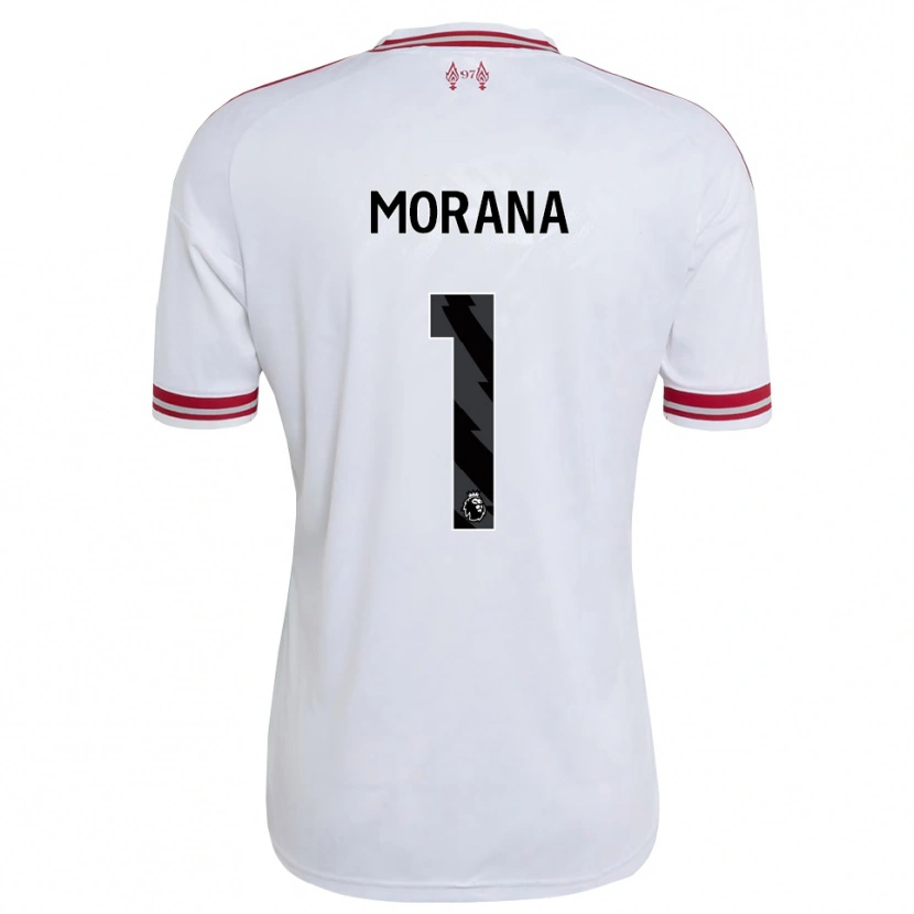 Danxen Kvinder Nathan Morana #1 Rød Hvid Udebane Spillertrøjer 2026/27 Trøje T-Shirt