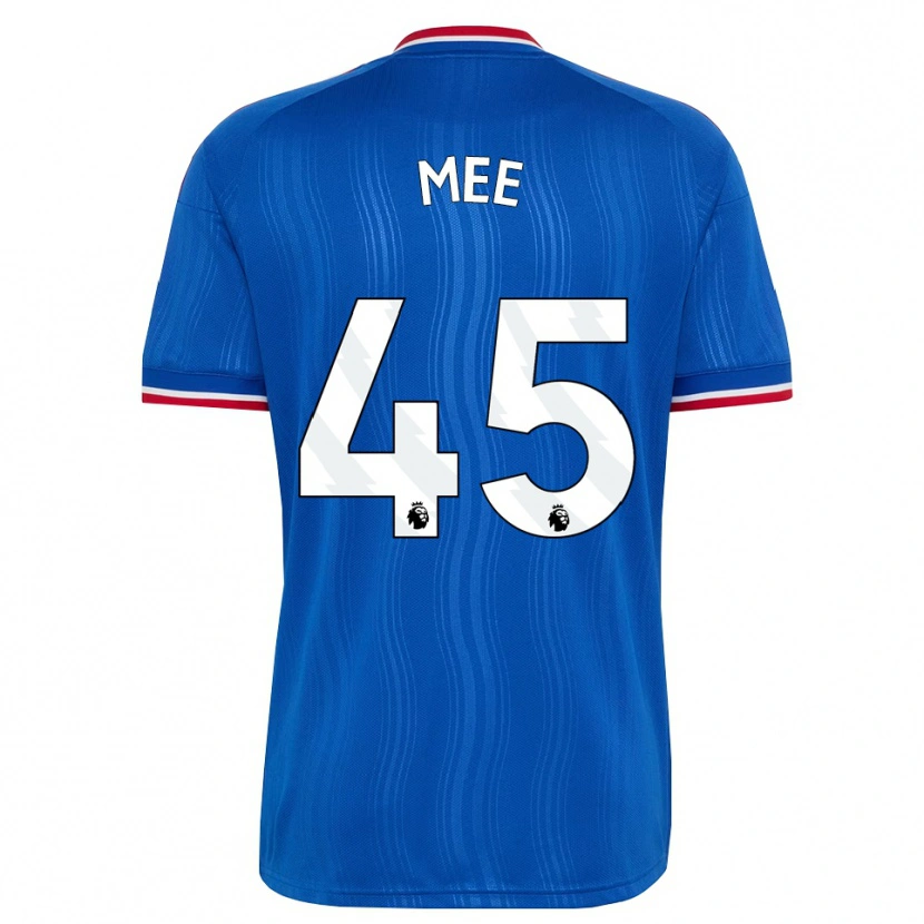 Danxen Kvinder Dermot Mee #45 Blå Hvid Rød Udebane Spillertrøjer 2026/27 Trøje T-Shirt