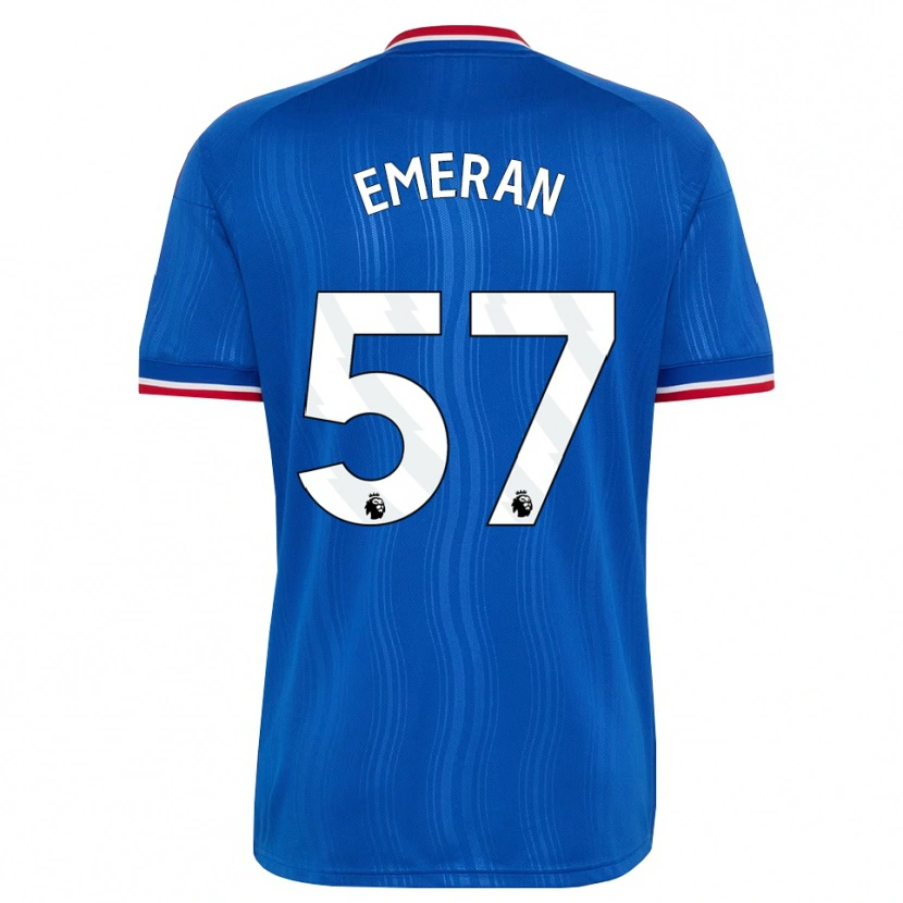 Danxen Kvinder Noam Emeran #57 Blå Hvid Rød Udebane Spillertrøjer 2026/27 Trøje T-Shirt