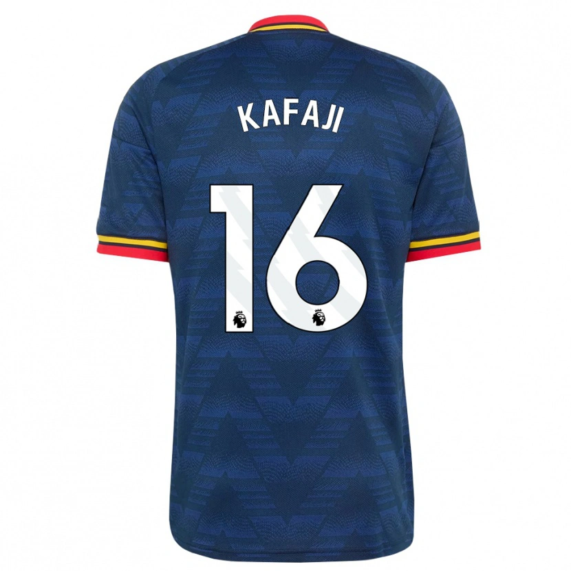 Danxen Kvinder Rosa Kafaji #16 Midnatsblå Gul Rød Udebane Spillertrøjer 2026/27 Trøje T-Shirt
