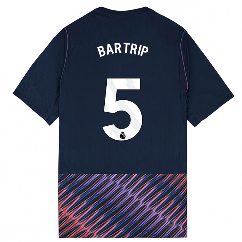 Danxen Kvinder Molly Bartrip #5 Kongeblå Hvid Udebane Spillertrøjer 2026/27 Trøje T-Shirt