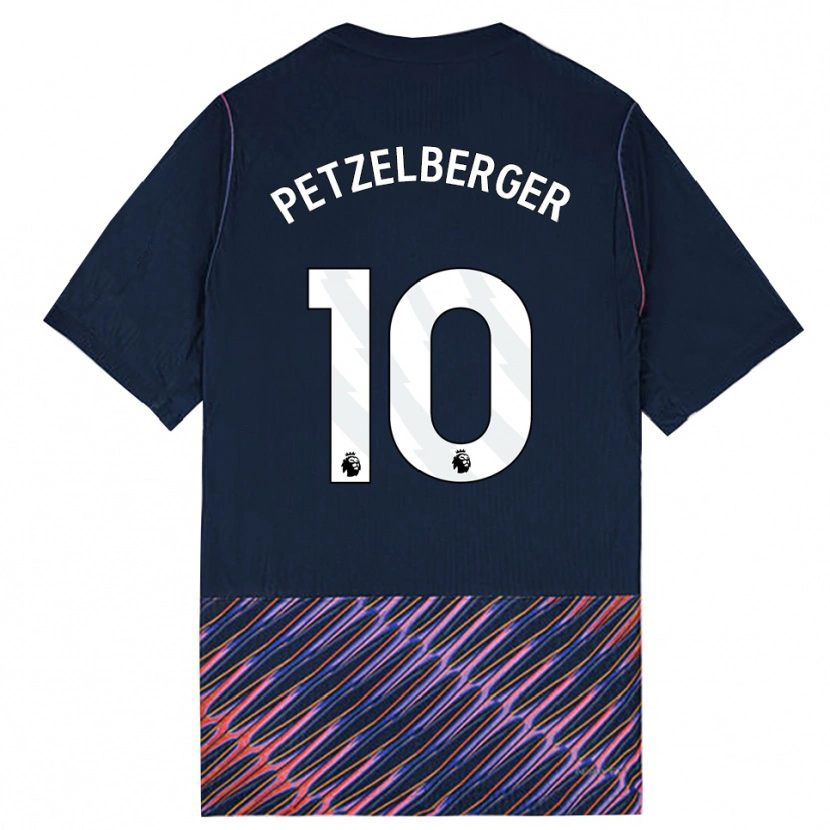 Danxen Kvinder Ramona Petzelberger #10 Kongeblå Hvid Udebane Spillertrøjer 2026/27 Trøje T-Shirt
