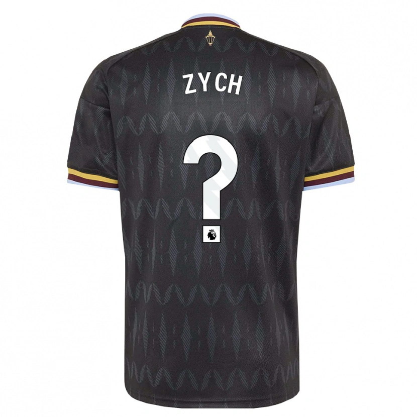 Danxen Kvinder Oliwier Zych #0 Kornblomstblå Sort Gul Udebane Spillertrøjer 2026/27 Trøje T-Shirt