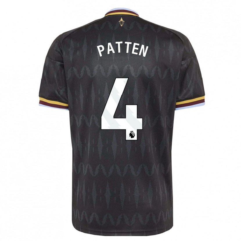 Danxen Kvinder Anna Patten #4 Kornblomstblå Sort Gul Udebane Spillertrøjer 2026/27 Trøje T-Shirt