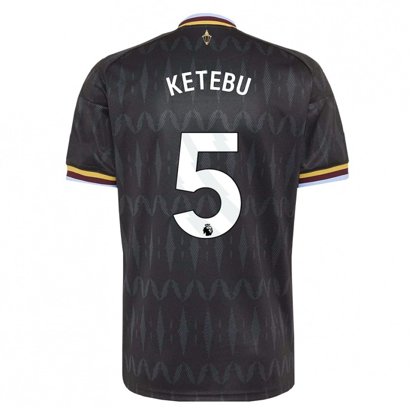 Danxen Kvinder Kairi Ketebu #5 Kornblomstblå Sort Gul Udebane Spillertrøjer 2026/27 Trøje T-Shirt
