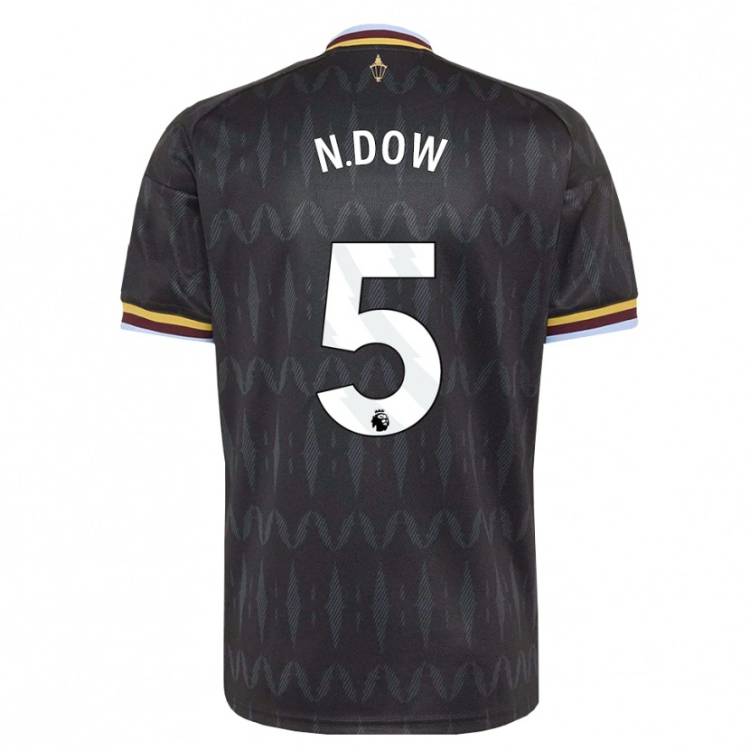 Danxen Kvinder Elisha N'dow #5 Kornblomstblå Sort Gul Udebane Spillertrøjer 2026/27 Trøje T-Shirt