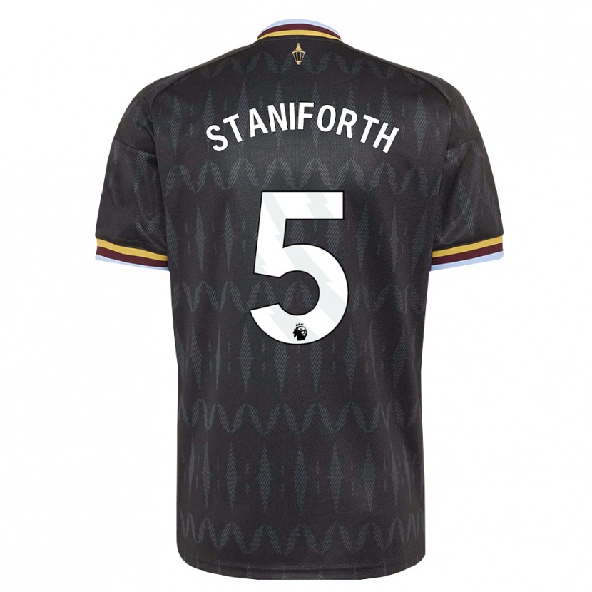 Danxen Kvinder Lucy Staniforth #5 Kornblomstblå Sort Gul Udebane Spillertrøjer 2026/27 Trøje T-Shirt
