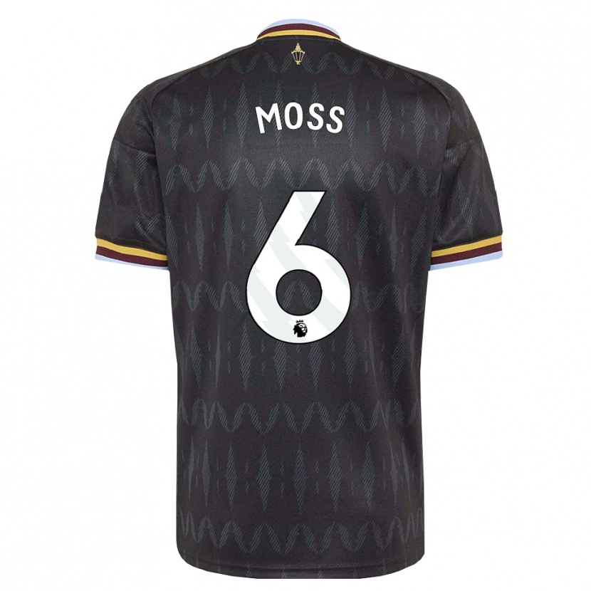 Danxen Kvinder Lennon Moss #6 Kornblomstblå Sort Gul Udebane Spillertrøjer 2026/27 Trøje T-Shirt