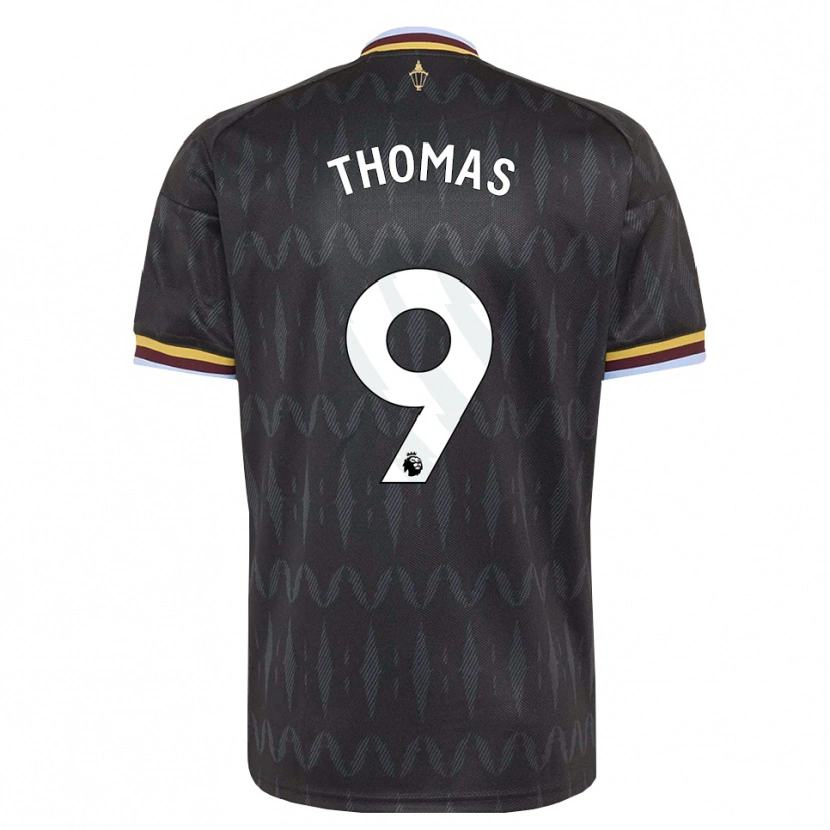 Danxen Kvinder George Thomas #9 Kornblomstblå Sort Gul Udebane Spillertrøjer 2026/27 Trøje T-Shirt