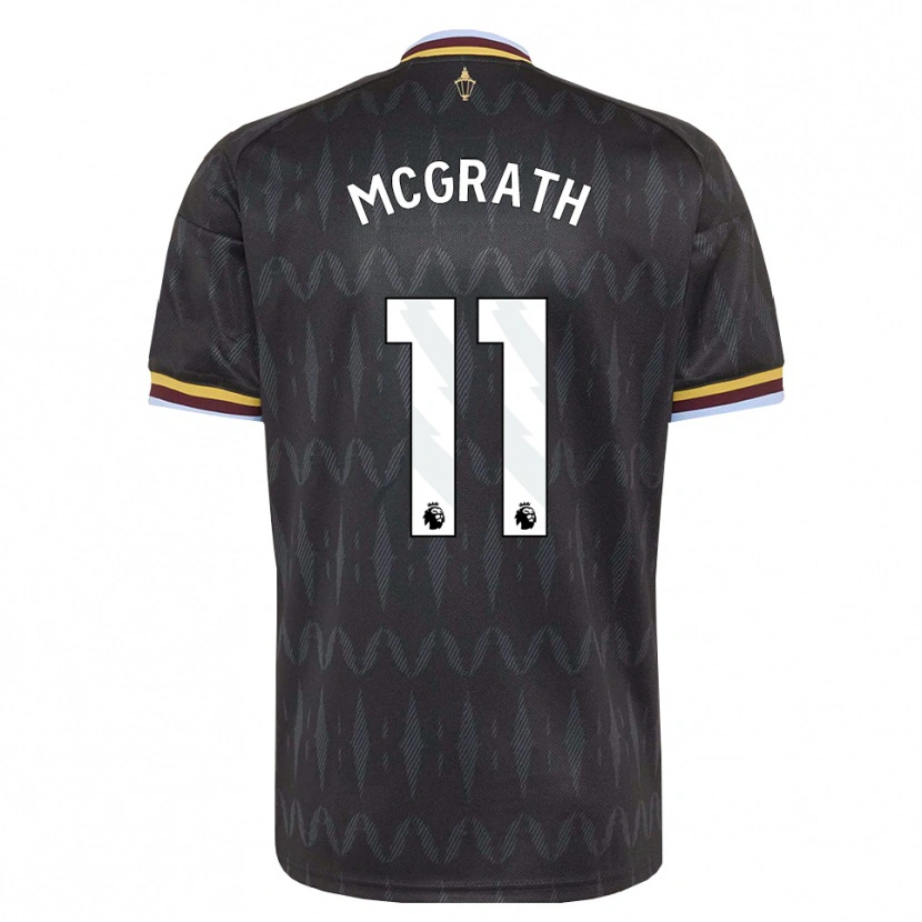 Danxen Kvinder Jack Mcgrath #11 Kornblomstblå Sort Gul Udebane Spillertrøjer 2026/27 Trøje T-Shirt
