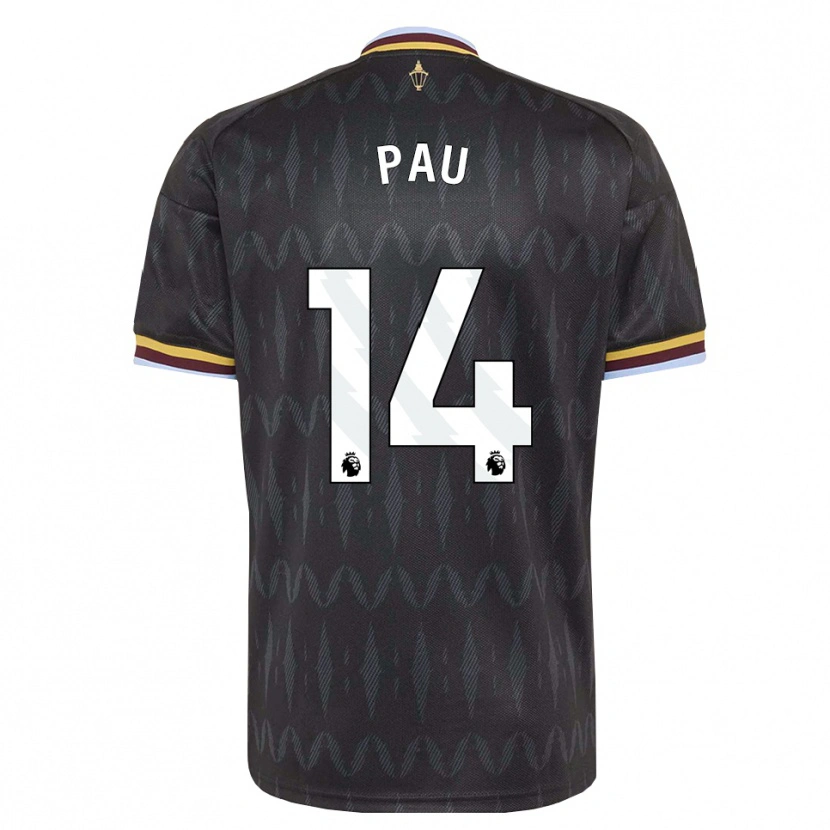 Danxen Kvinder Pau Torres #14 Kornblomstblå Sort Gul Udebane Spillertrøjer 2026/27 Trøje T-Shirt
