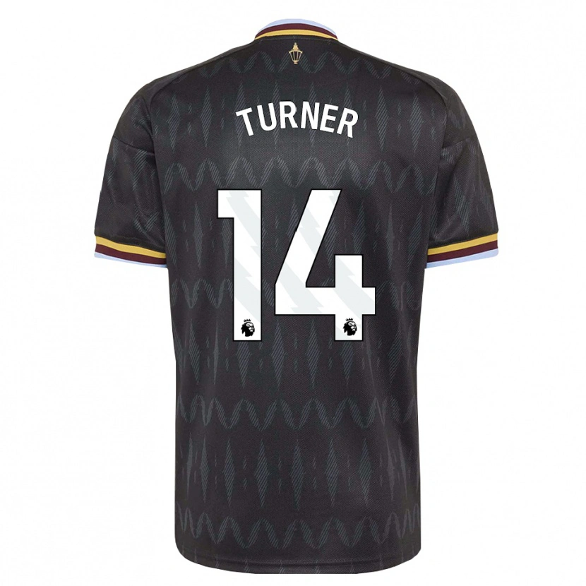 Danxen Kvinder Danielle Turner #14 Kornblomstblå Sort Gul Udebane Spillertrøjer 2026/27 Trøje T-Shirt