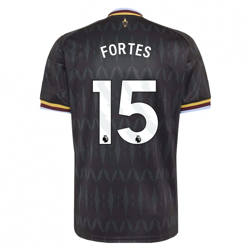Danxen Kvinder Rodrigo Fortes #15 Kornblomstblå Sort Gul Udebane Spillertrøjer 2026/27 Trøje T-Shirt