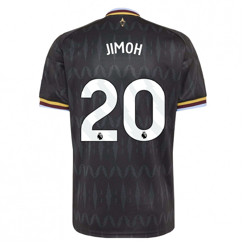 Danxen Kvinder Jamaldeen Jimoh-Aloba #20 Kornblomstblå Sort Gul Udebane Spillertrøjer 2026/27 Trøje T-Shirt