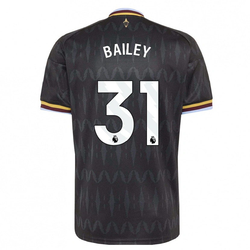 Danxen Kvinder Leon Bailey #31 Kornblomstblå Sort Gul Udebane Spillertrøjer 2026/27 Trøje T-Shirt
