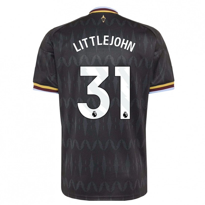 Danxen Kvinder Ruesha Littlejohn #31 Kornblomstblå Sort Gul Udebane Spillertrøjer 2026/27 Trøje T-Shirt