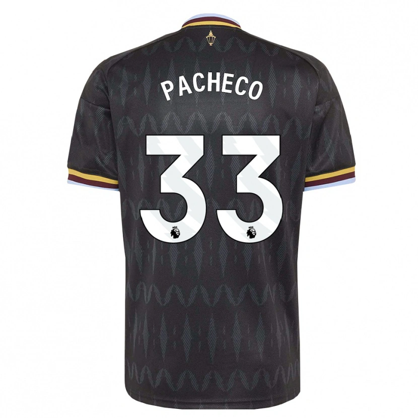 Danxen Kvinder Maz Pacheco #33 Kornblomstblå Sort Gul Udebane Spillertrøjer 2026/27 Trøje T-Shirt