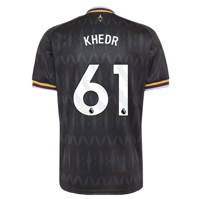 Danxen Kvinder Omar Khedr #61 Kornblomstblå Sort Gul Udebane Spillertrøjer 2026/27 Trøje T-Shirt