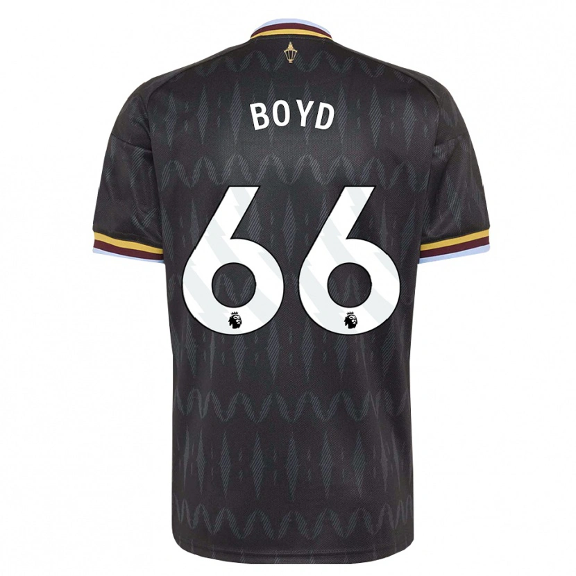 Danxen Kvinder Fletcher Boyd #66 Kornblomstblå Sort Gul Udebane Spillertrøjer 2026/27 Trøje T-Shirt