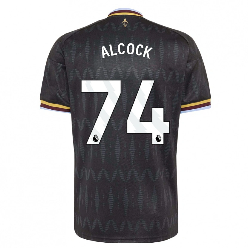 Danxen Kvinder Todd Alcock #74 Kornblomstblå Sort Gul Udebane Spillertrøjer 2026/27 Trøje T-Shirt