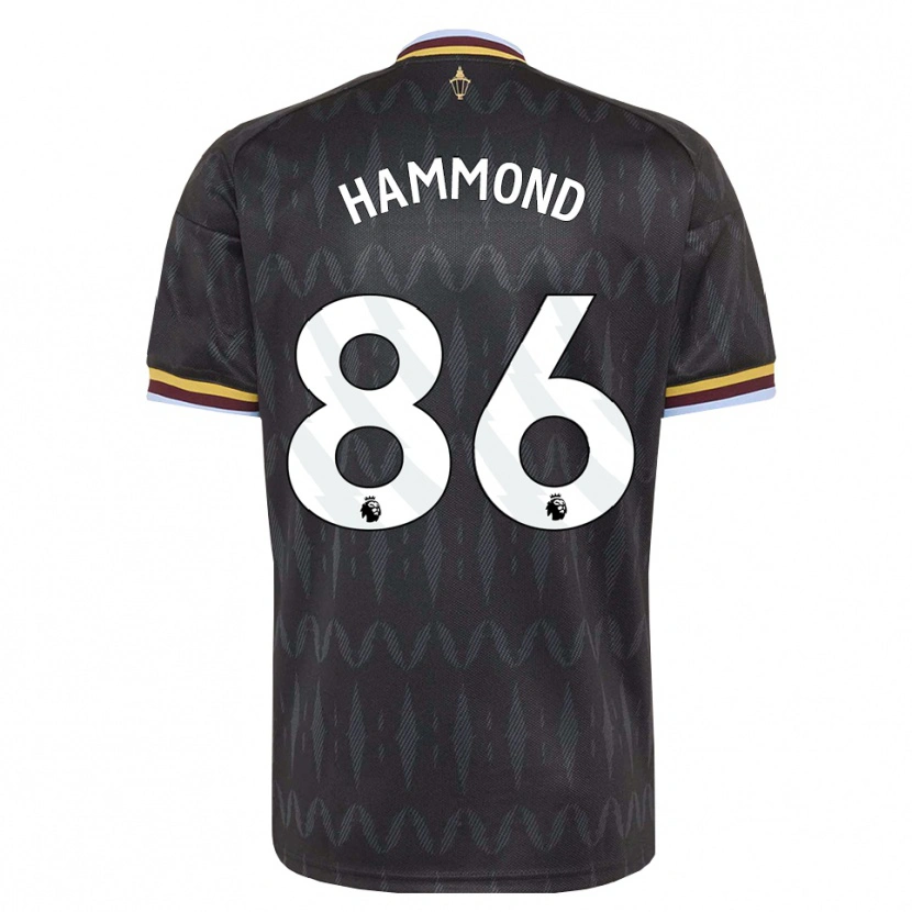 Danxen Kvinder Rio Hammond #86 Kornblomstblå Sort Gul Udebane Spillertrøjer 2026/27 Trøje T-Shirt
