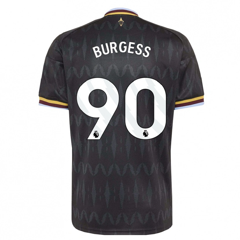 Danxen Kvinder Woody Burgess #90 Kornblomstblå Sort Gul Udebane Spillertrøjer 2026/27 Trøje T-Shirt