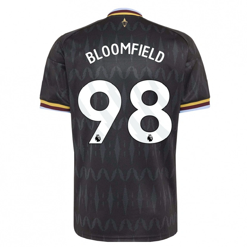 Danxen Kvinder Teddie Bloomfield #98 Kornblomstblå Sort Gul Udebane Spillertrøjer 2026/27 Trøje T-Shirt