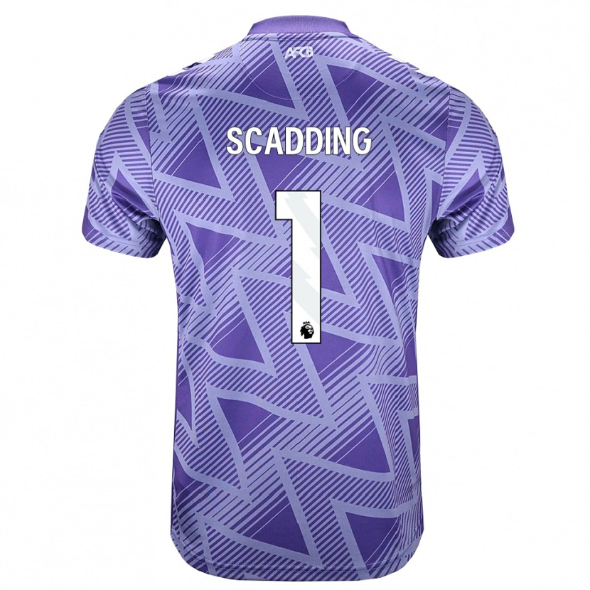 Danxen Kvinder Katie Scadding #1 Blegviolrød Hvid Udebane Spillertrøjer 2026/27 Trøje T-Shirt