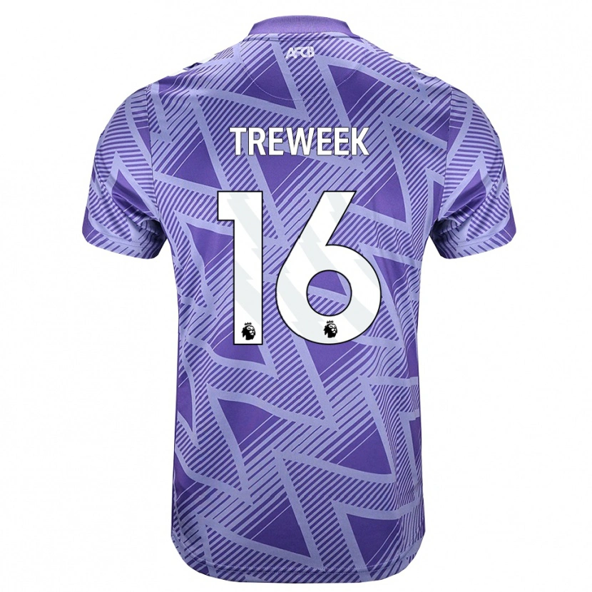 Danxen Kvinder Jess Treweek #16 Blegviolrød Hvid Udebane Spillertrøjer 2026/27 Trøje T-Shirt