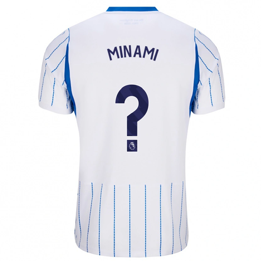 Danxen Kvinder Moeka Minami #0 Jægerblå Hvid Udebane Spillertrøjer 2026/27 Trøje T-Shirt