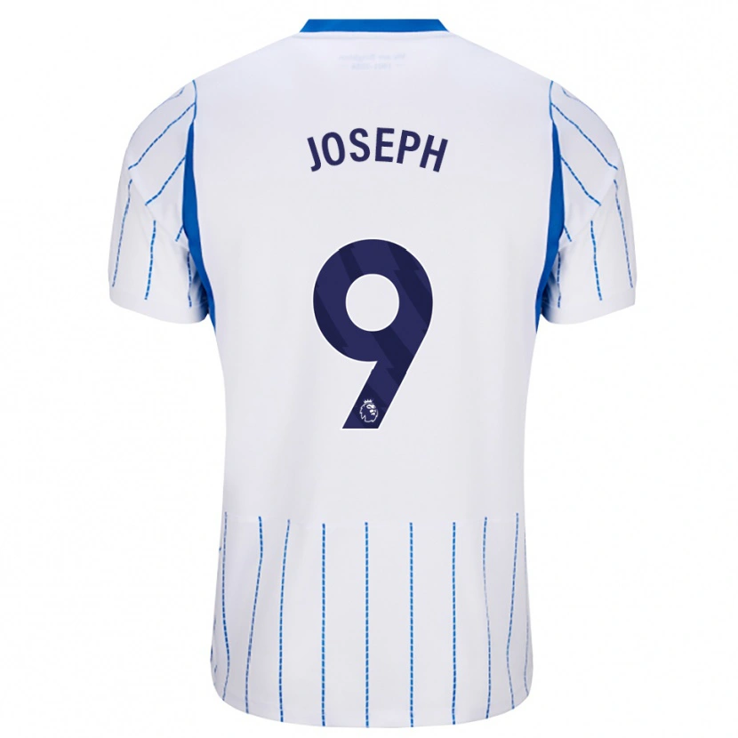 Danxen Kvinder Valentin Joseph #9 Jægerblå Hvid Udebane Spillertrøjer 2026/27 Trøje T-Shirt