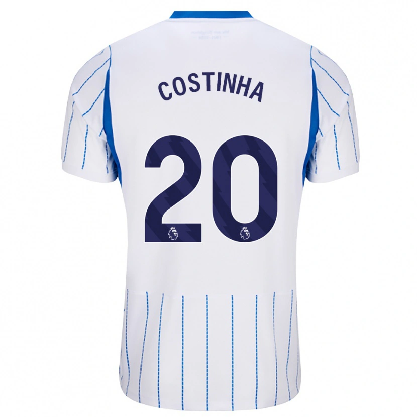 Danxen Kvinder João Pedro Loureiro Da Costa #20 Jægerblå Hvid Udebane Spillertrøjer 2026/27 Trøje T-Shirt