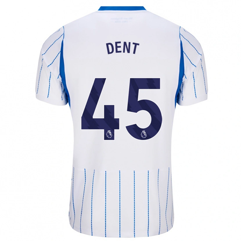 Danxen Kvinder Lily Dent #45 Jægerblå Hvid Udebane Spillertrøjer 2026/27 Trøje T-Shirt