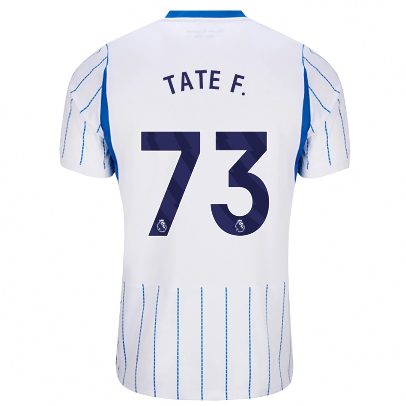 Danxen Kvinder Tate Ferdinand #73 Jægerblå Hvid Udebane Spillertrøjer 2026/27 Trøje T-Shirt