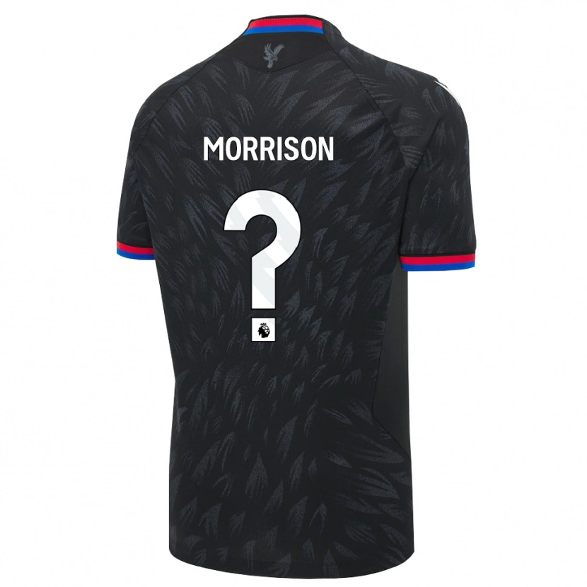 Danxen Kvinder Jack Wells-Morrison #0 Sort Blå Rød Udebane Spillertrøjer 2026/27 Trøje T-Shirt