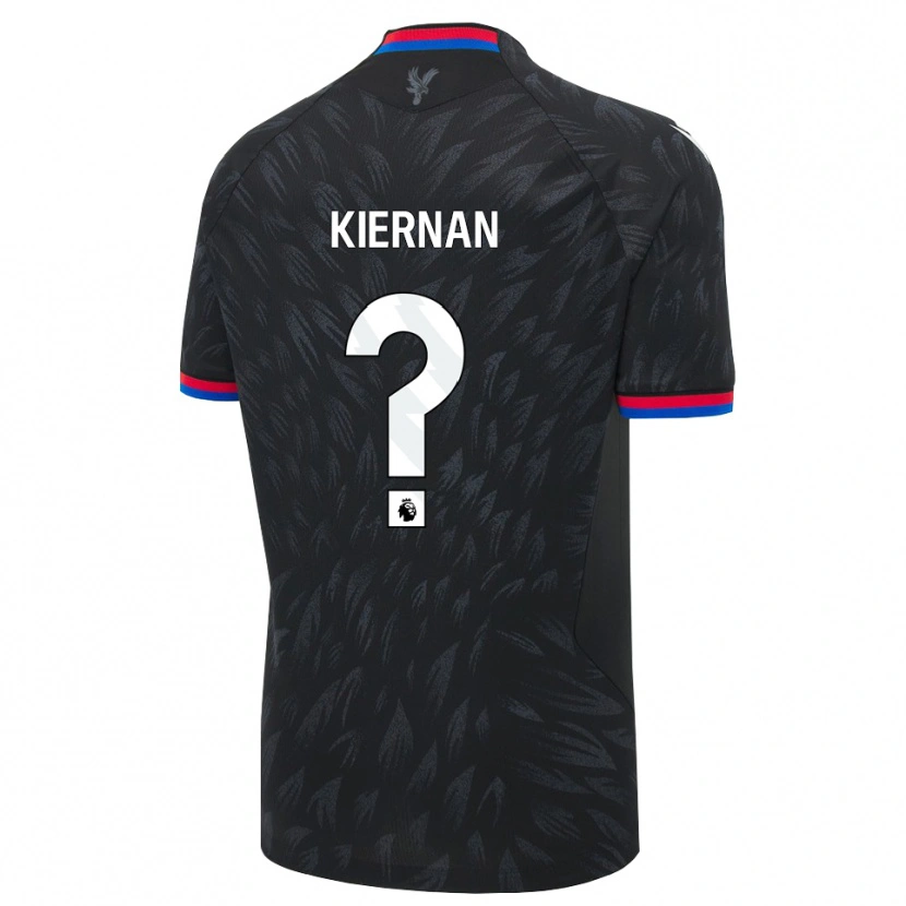 Danxen Kvinder Brendan Kiernan #0 Sort Blå Rød Udebane Spillertrøjer 2026/27 Trøje T-Shirt