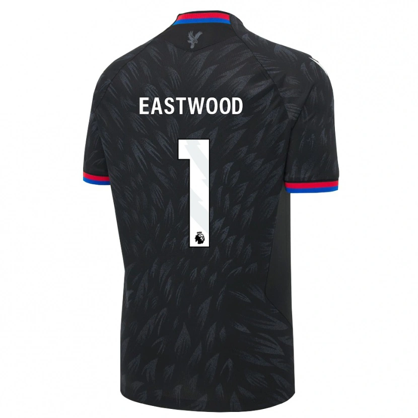 Danxen Kvinder Billy Eastwood #1 Sort Blå Rød Udebane Spillertrøjer 2026/27 Trøje T-Shirt