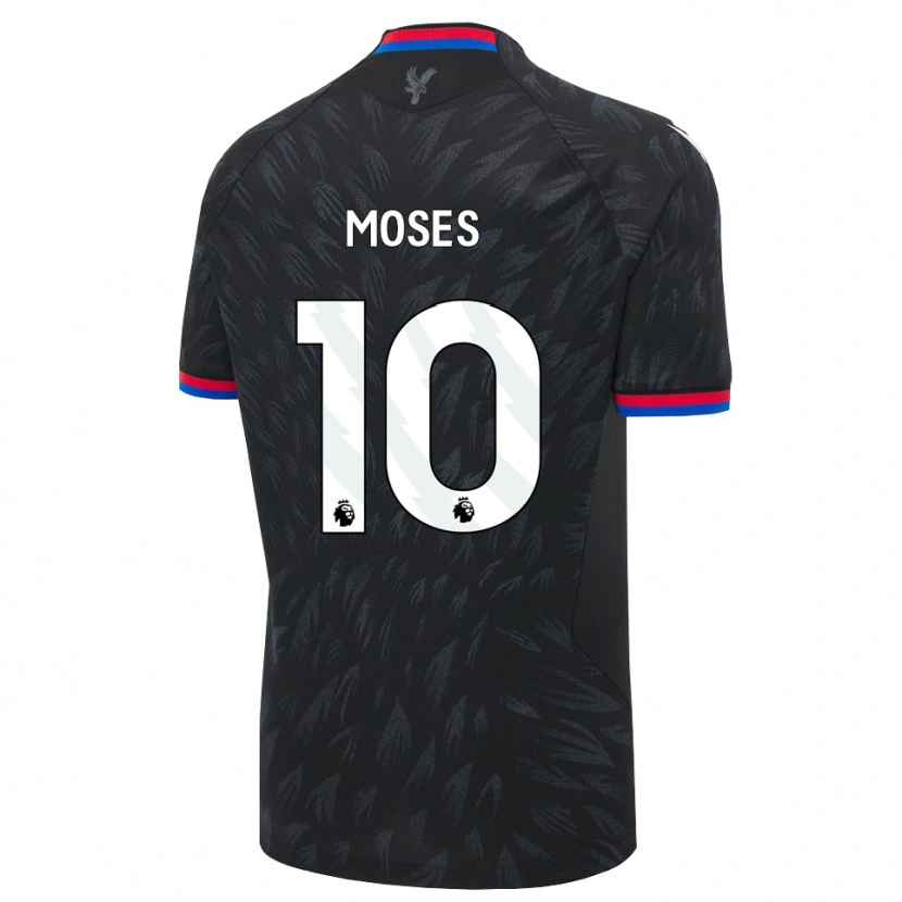 Danxen Kvinder Kayden Moses #10 Sort Blå Rød Udebane Spillertrøjer 2026/27 Trøje T-Shirt