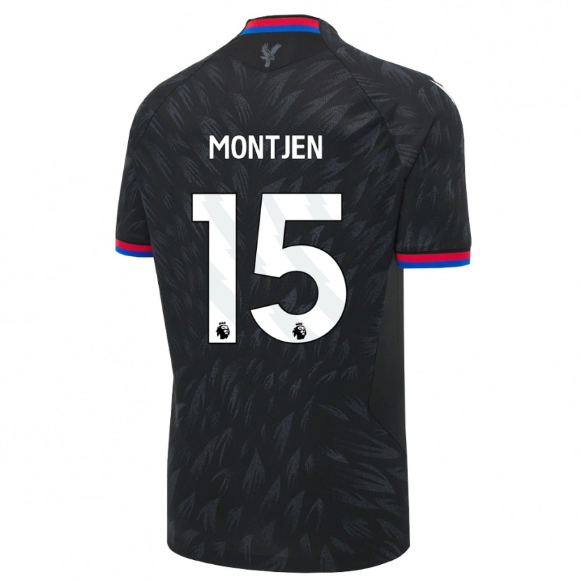 Danxen Kvinder David Angibeaud #15 Sort Blå Rød Udebane Spillertrøjer 2026/27 Trøje T-Shirt