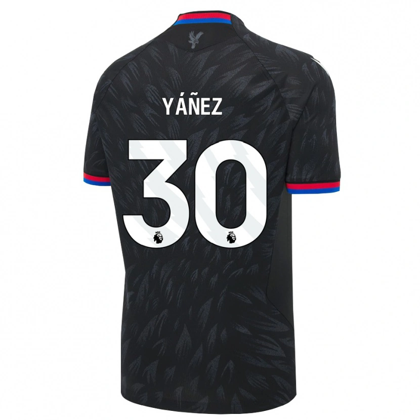 Danxen Kvinder Shae Yáñez #30 Sort Blå Rød Udebane Spillertrøjer 2026/27 Trøje T-Shirt
