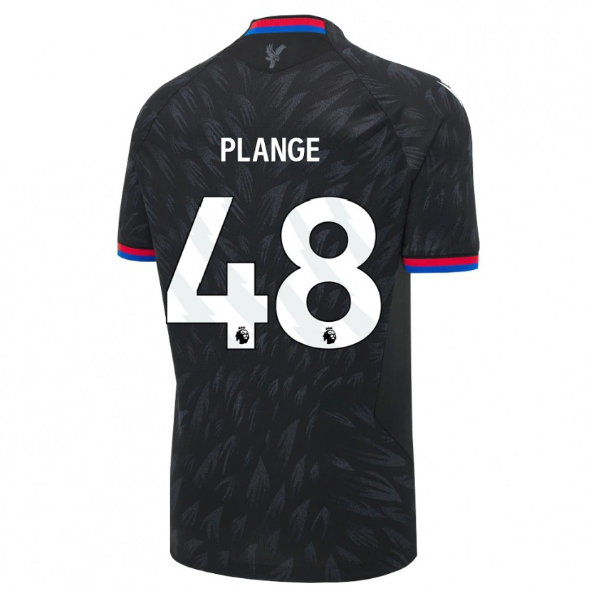 Danxen Kvinder Luke Plange #48 Sort Blå Rød Udebane Spillertrøjer 2026/27 Trøje T-Shirt