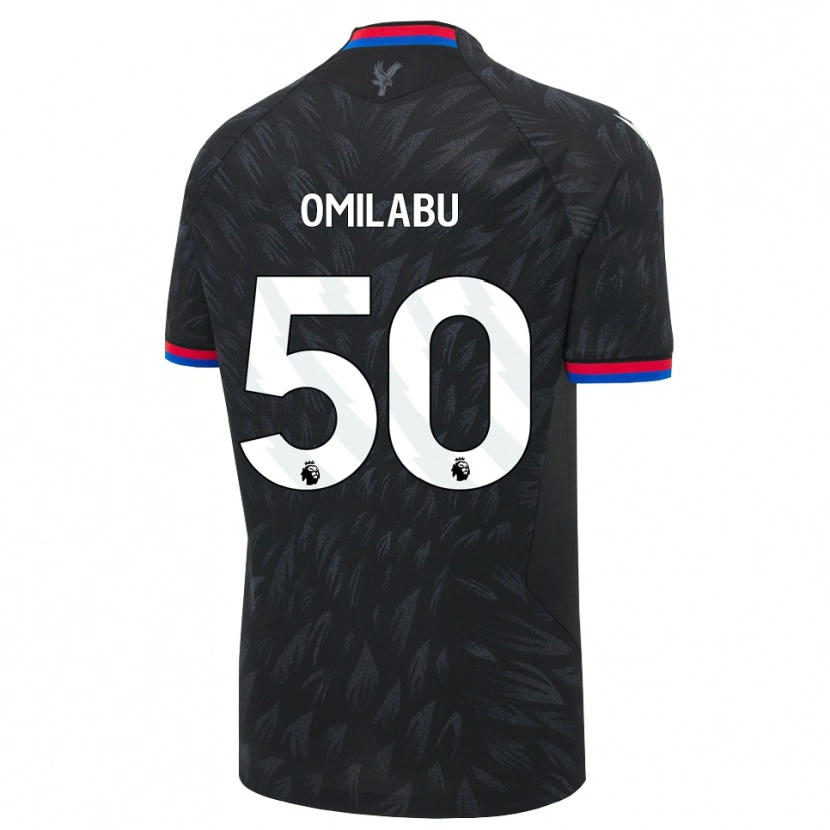 Danxen Kvinder David Omilabu #50 Sort Blå Rød Udebane Spillertrøjer 2026/27 Trøje T-Shirt