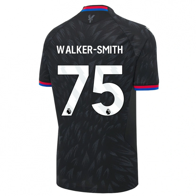 Danxen Kvinder Charlie Walker-Smith #75 Sort Blå Rød Udebane Spillertrøjer 2026/27 Trøje T-Shirt