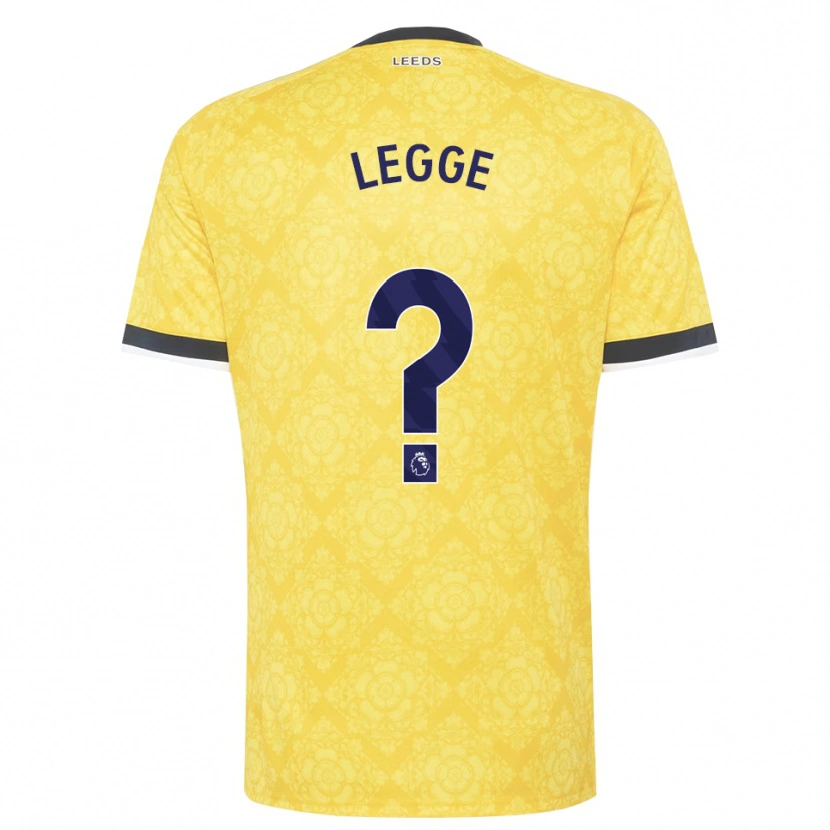 Danxen Kvinder Shauna Legge #0 Gul Hvid Sort Udebane Spillertrøjer 2026/27 Trøje T-Shirt