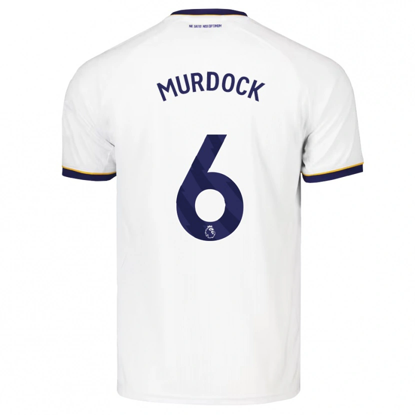 Danxen Kvinder Freddie Murdock #6 Midnatsblå Hvid Gul Udebane Spillertrøjer 2026/27 Trøje T-Shirt