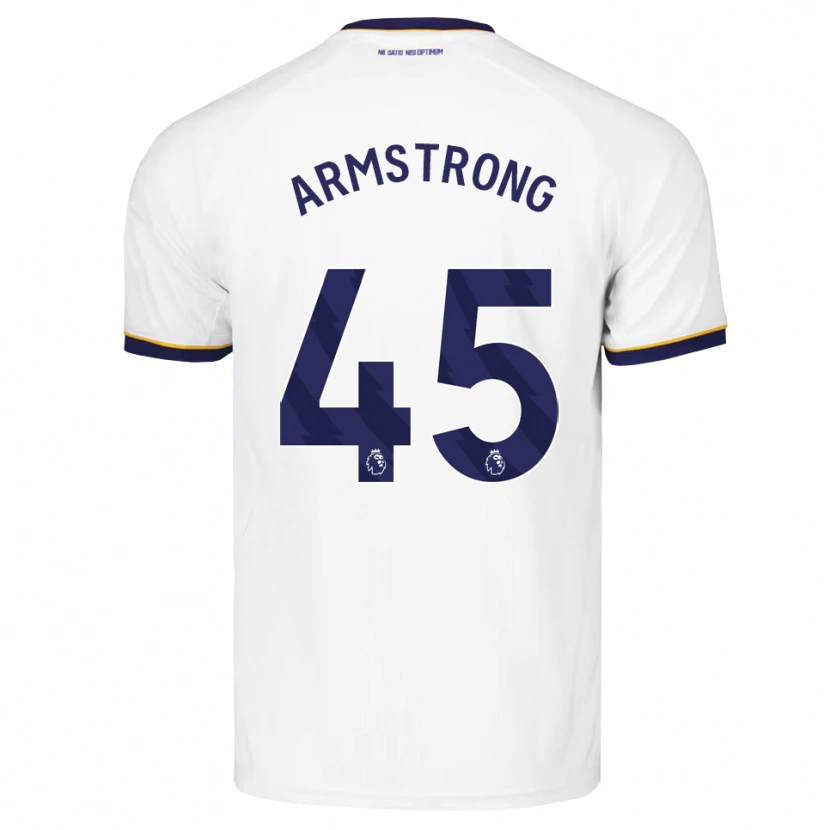 Danxen Kvinder Harrison Armstrong #45 Midnatsblå Hvid Gul Udebane Spillertrøjer 2026/27 Trøje T-Shirt