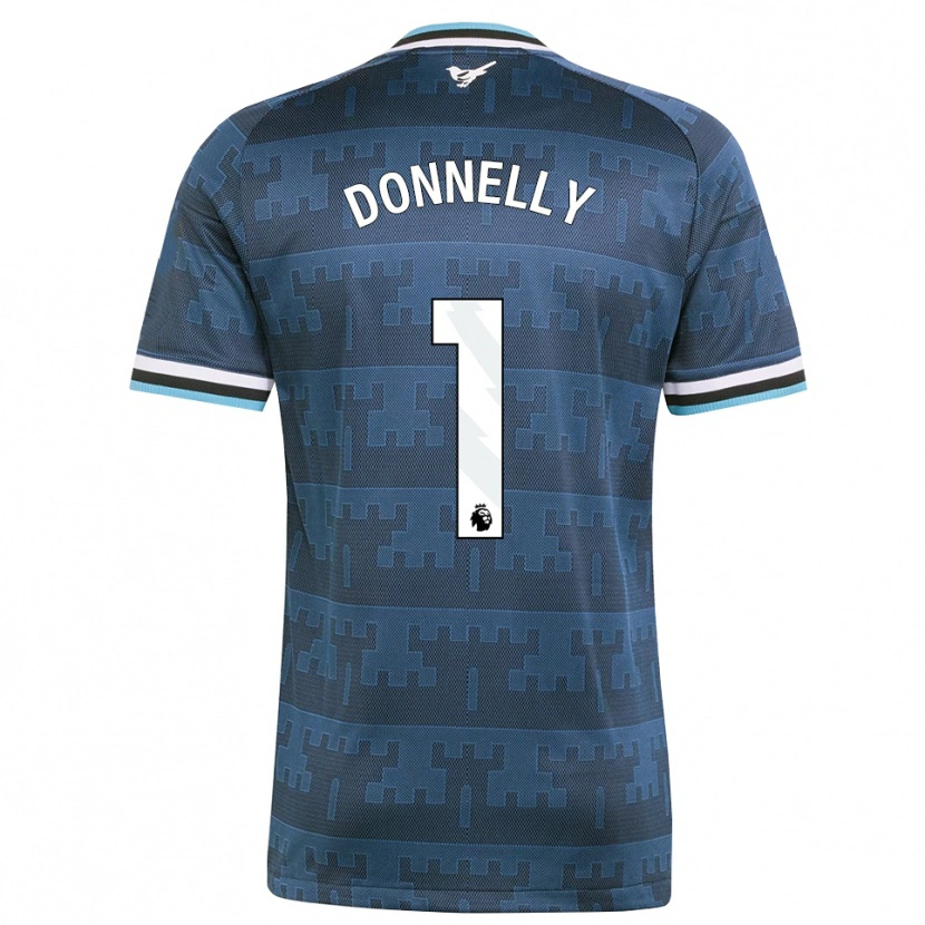 Danxen Kvinder Grace Donnelly #1 Gul Sort Blå Udebane Spillertrøjer 2026/27 Trøje T-Shirt