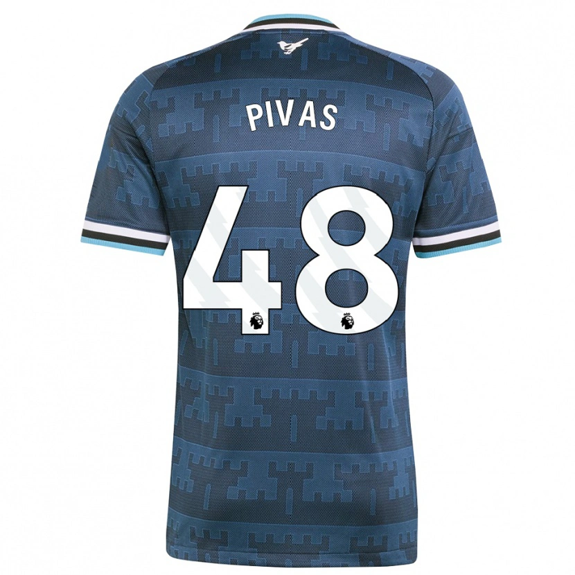 Danxen Kvinder Miodrag Pivaš #48 Gul Sort Blå Udebane Spillertrøjer 2026/27 Trøje T-Shirt