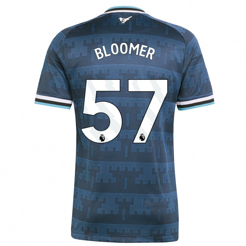 Danxen Kvinder Guy Bloomer #57 Gul Sort Blå Udebane Spillertrøjer 2026/27 Trøje T-Shirt